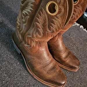 Ariat Square Toe Western Boots